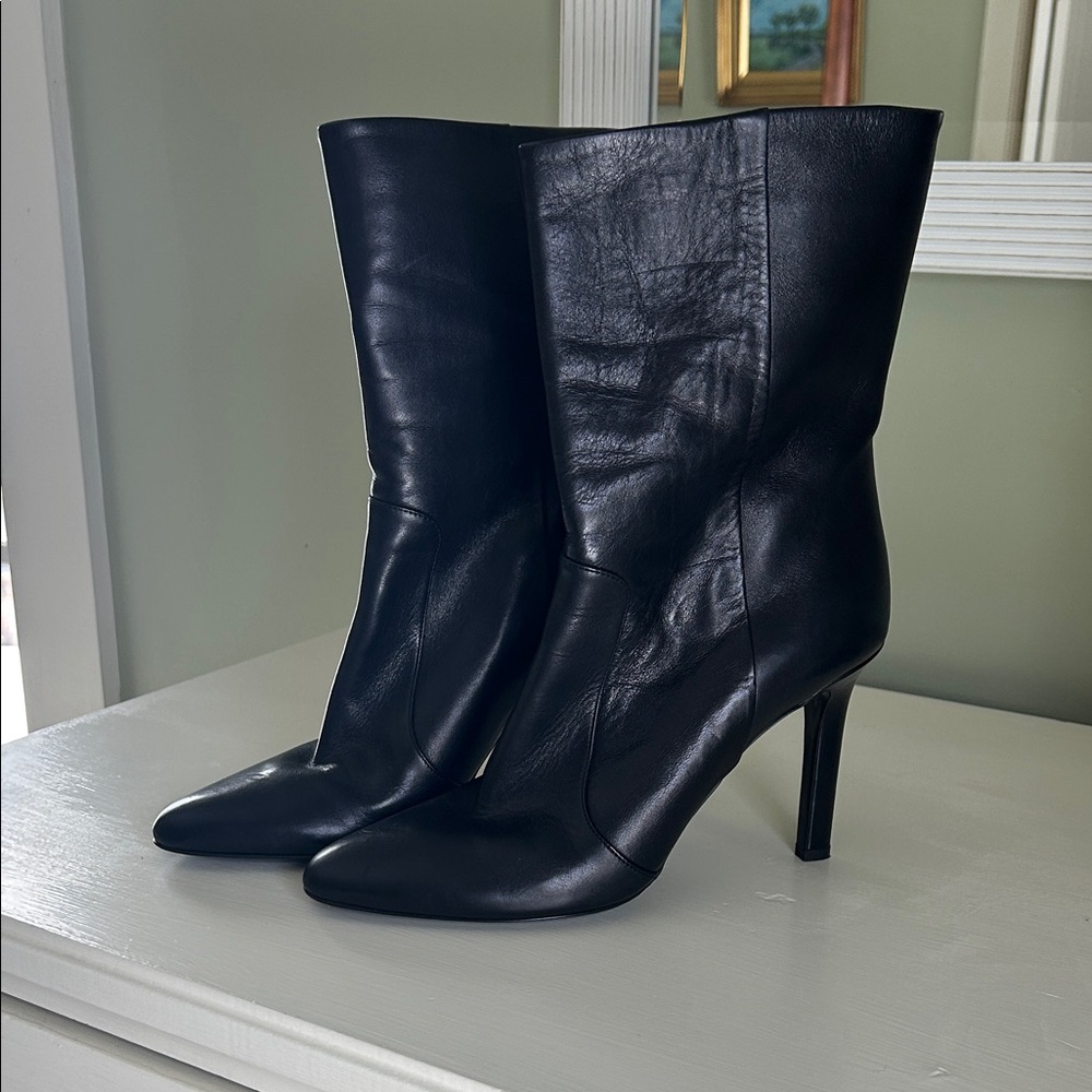 Tamara Mellon Black Heeled Boots